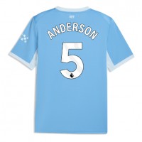 Manchester City Elliot Anderson #5 Kotipaita 2026-27 Lyhythihainen
